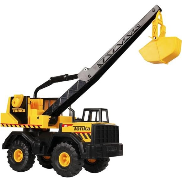 Mighty Crane - Made With Steel and Sturdy Plastic, Big Construction Truck, Boys - Picture 2 of 6